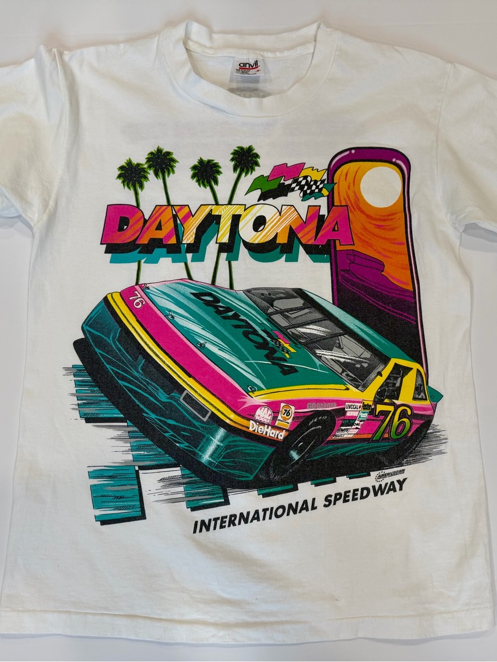 Vintage NASCAR series T-Shirt Sz Small White